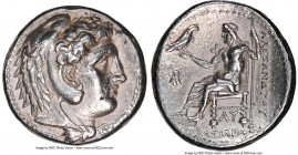 MACEDONIAN KINGDOM. Alexander III the Great (336-323 BC). AR tetradrachm (25mm, 17.09 gm, 9h). NGC Choice XF 5/5 - 4/5. Susa, under Seleucus I Nicator...