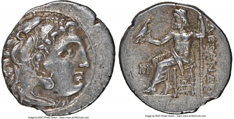 MACEDONIAN KINGDOM. Alexander III the Great (336-323 BC). AR drachm (13mm, 12h)....
