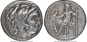 MACEDONIAN KINGDOM. Philip III Arrhidaeus (323-317 BC). AR drachm (16mm, 12h). NGC Choice VF. Sardes, under Menander or Kleitos, ca. 322-319/8 BC. Hea...