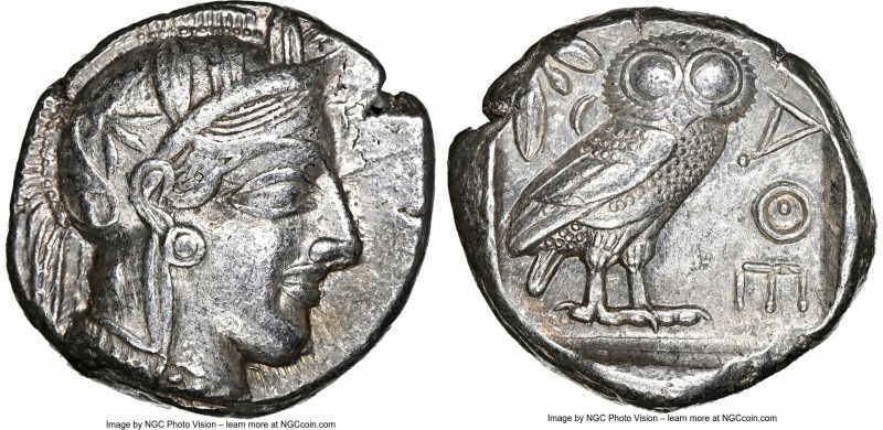 ATTICA. Athens. Ca. 440-404 BC. AR tetradrachm (24mm, 17.19 gm, 12h). NGC Choice...