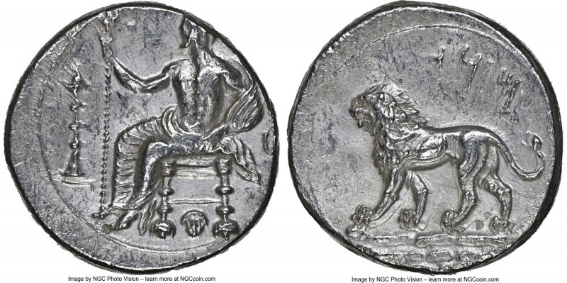 CILICIA. Tarsus. Mazaeus, as Satrap (ca. 361-328 BC). AR stater (21mm, 10.58 gm,...