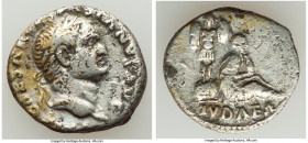 Vespasian (AD 69-79). AR denarius (17mm, 3.28 gm, 5h). VF. Rome, 21 December AD 69-early AD 70. IMP CAESAR VESPASIANVS AVG, laureate head of Vespasian...
