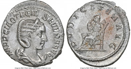 Otacilia Severa (AD 244-249). AR antoninianus (22mm, 3.66 gm, 6h). NGC MS 5/5 - 4/5. Rome. MARCIA OTACIL-SEVERA AVG, draped bust of Otacilia Severa ri...