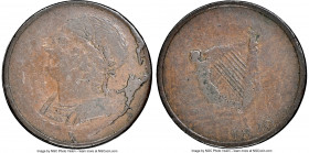 Lower Canada copper "Bust & Harp" 1/2 Penny Token 1820 VF30 Brown NGC, LC-60-23. Coin alignment. 

HID09801242017

© 2022 Heritage Auctions | All ...