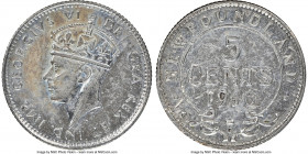 Newfoundland. George VI 5 Cents 1946-C UNC Details (Cleaned) NGC, Royal Canadian mint, KM19a. Mintage: 2,041. 

HID09801242017

© 2022 Heritage Au...