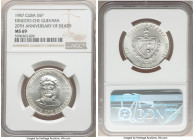 Republic 5 Pesos 1987 MS69 NGC, Havana mint, KM159. 20th anniversary - Death of Ernesto Che Guevara. 

HID09801242017

© 2022 Heritage Auctions | ...