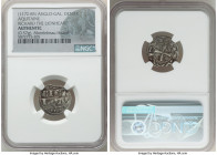 Anglo-Gallic. Richard I, the Lionheart Pair of Certified Deniers ND (1172-1185) Authentic NGC, Aquitaine mint. 18mm. Average weight 0.57 - 0.73gm. Sol...