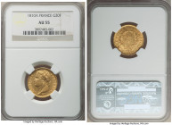 Napoleon gold 20 Francs 1810-A AU55 NGC, Paris mint, KM695.1. AGW 0.1867 oz. From the "For My Daughters" Collection 

HID09801242017

© 2022 Herit...