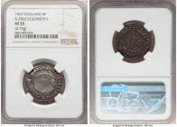 Elizabeth I 6 Pence 1567 VF25 NGC, Tower mint, Coronet mm. S-2562. 2.77gm. 

HID09801242017

© 2022 Heritage Auctions | All Rights Reserved