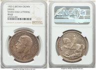 George V Proof Crown 1935 PR63 NGC, KM842, S-4050. Raised edge lettering. Silver Jubilee Issue. 

HID09801242017

© 2022 Heritage Auctions | All R...