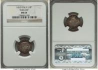 Tuscany. Leopold II 1/2 Paolo 1853 MS64 NGC, KM-C68a. First year of three year type. From the Meduno Collection 

HID09801242017

© 2022 Heritage ...