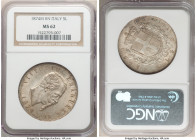 Vittorio Emanuele II 5 Lire 1874 M-BN MS62 NGC, Milan mint, KM8.3. Lightly toned with muted luster. From the Meduno Collection 

HID09801242017

©...