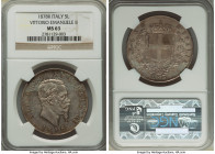 Vittorio Emanuele II 5 Lire 1878-R MS63 NGC, Rome mint, KM8.4. Last year of type. From the Meduno Collection 

HID09801242017

© 2022 Heritage Auc...