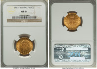 Vittorio Emanuele II gold 20 Lire 1863 T-BN MS64 NGC, Turin mint, KM10.1. AGW 0.1867 oz. From the Meduno Collection 

HID09801242017

© 2022 Herit...