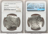 Philip III or IV (1598-1665) "Spice Islands" Shipwreck 8 Reales ND (c. 1630) Genuine NGC, Mexico City mint, KM44.3. 

HID09801242017

© 2022 Herit...