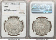 Charles III 8 Reales 1769 Mo-MF AU53 NGC, Mexico City mint, KM105. 

HID09801242017

© 2022 Heritage Auctions | All Rights Reserved
