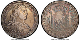 Ferdinand VII 8 Reales 1809 Mo-TH XF45 PCGS, Mexico City mint, KM110, Cal-539. 

HID09801242017

© 2022 Heritage Auctions | All Rights Reserved