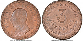 Oaxaca. Revolutionary 3 Centavos 1915 MS65 Brown NGC, KM713.1. Corded edge. 

HID09801242017

© 2022 Heritage Auctions | All Rights Reserved