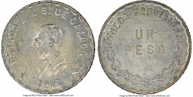 Oaxaca. Revolutionary Peso 1915 MS64 NGC, KM740.1. Fourth bust, unfinished truncation variety. 

HID09801242017

© 2022 Heritage Auctions | All Ri...