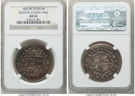 Charles II 4 Reales 1683 (Aqueduct)-B/R AU55 NGC, Segovia mint, KM200, Cay-7462. From the "For My Daughters" Collection 

HID09801242017

© 2022 H...