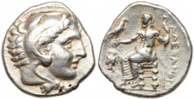 Macedonian Kingdom. Alexander III, the Great, 336-323 BC. AR Tetradrachm (24mm, 17.1g, 6h). F-VF
