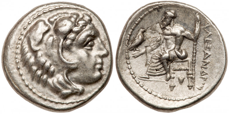 Macedonian Kingdom. Alexander III, the Great, 336-323 BC. AR Drachm (16.8mm, 4.3...