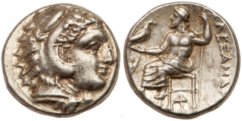 Macedonian Kingdom. Alexander III, the Great, 336-323 BC. AR Drachm (15.2mm, 4.3...