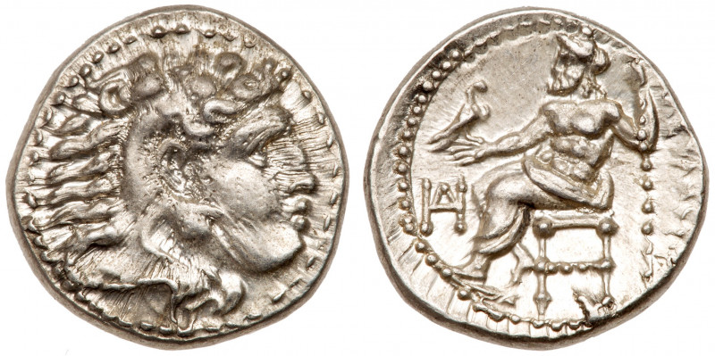 Macedonian Kingdom. Alexander III, the Great, 336-323 BC. AR Drachm (17.3mm, 4.3...