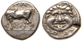 Parion. AR Hemidrachm. Circa 350-300 BC (12.4mm, 2.34g, 9h). VF