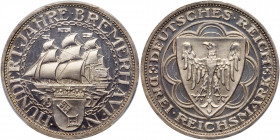 Germany. 3 Reichsmark, 1927-A. PCGS PF65