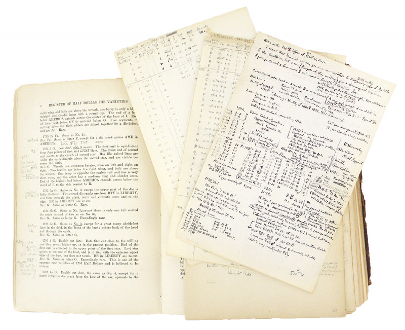 Walter Breen’s Extensively Annotated Beistle

Beistle, M.L. A REGISTER OF HALF...