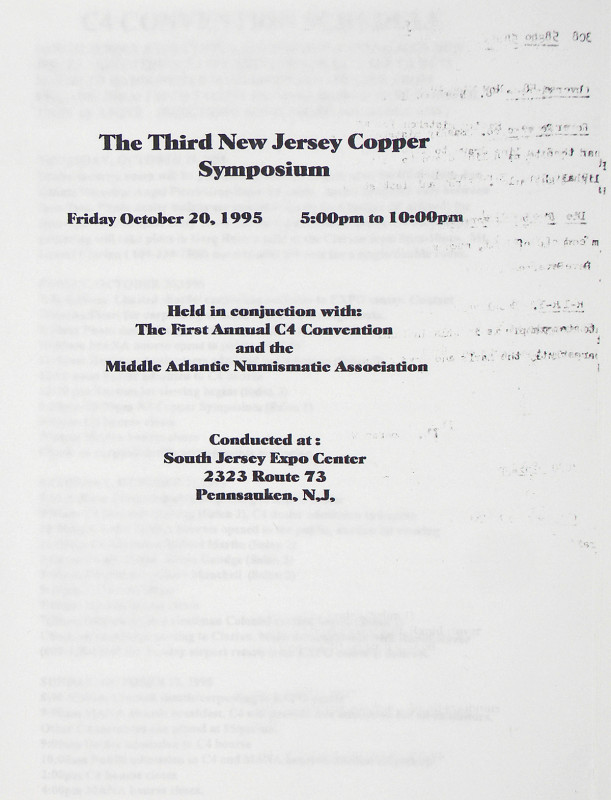 Transcription of Breen’s New Jersey Manuscript

Breen, Walter. NEW JERSEY COPP...