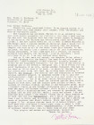 Two Original Breen Letters

Breen, Walter. LETTERS WRITTEN TO REV. FRANK J. MACENTEE, SJ. Two letters: 1) dated May 21, 1990, one page, typewritten,...