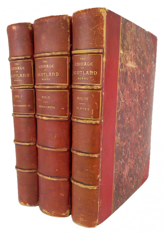 A Large-Paper Set of Burns

Burns, Edward. THE COINAGE OF SCOTLAND. ILLUSTRATE...