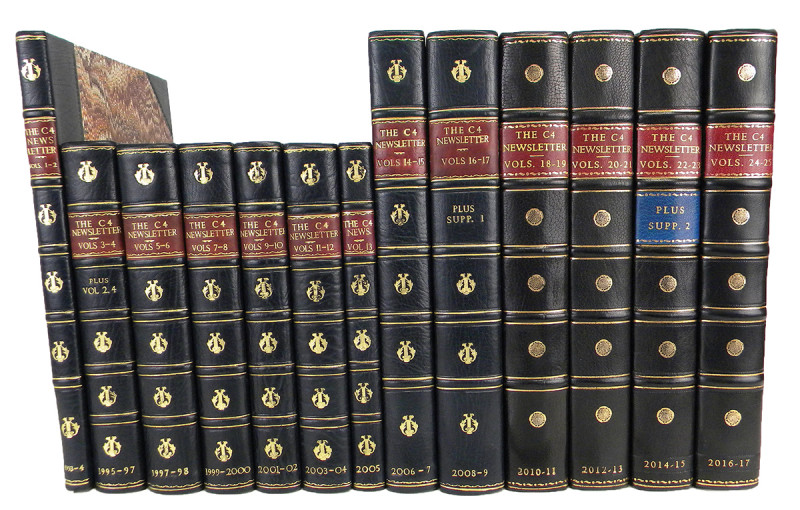 A Beautifully Bound Set of the C4 Newsletter

Colonial Coin Collectors Club. T...