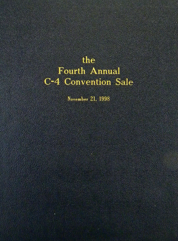 Fourth C4 Auction Sale in Leather

Colonial Coin Collectors Club / McCawley & ...