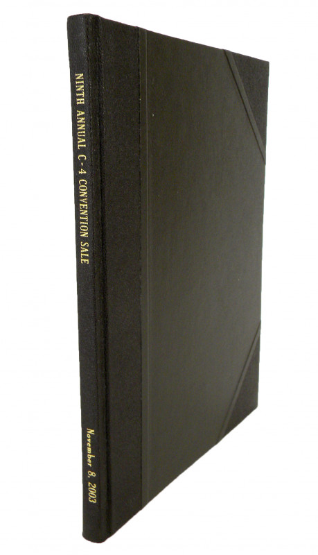 Ninth C4 Auction Sale in Leather

Colonial Coin Collectors Club / McCawley & G...