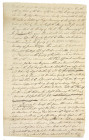 Counterfeiting Case in Groton, Connecticut

[Counterfeiting]. TWO PAGE MANUSCRIPT DRAFT DOCUMENT RELATING TO A 1773 CASE INVOLVING FALSE SPANISH MIL...