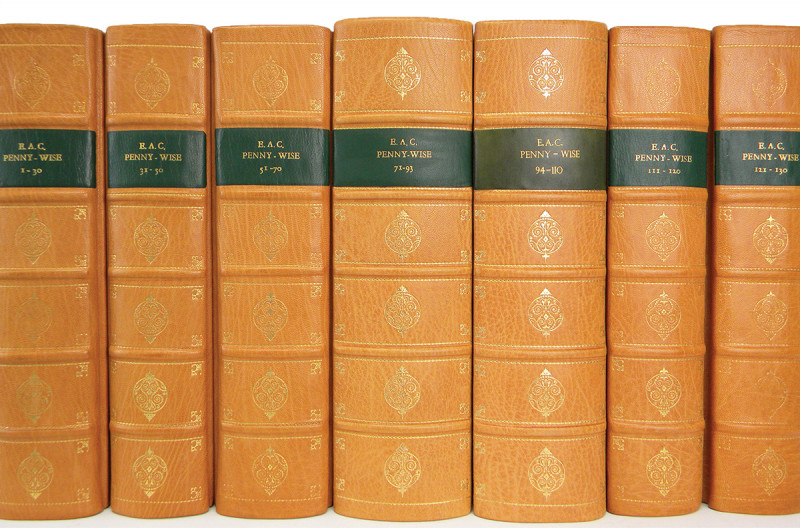 Handsomely Bound Set of Penny-Wise

Early American Coppers. PENNY-WISE. Volume...