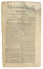 Contemporary Report of Vigo Bay

THE LONDON GAZETTE. London, Thursday February 18 to Monday February 22, 1702 (1703). Numb. 3890. Printed by Edw. Jo...