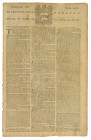 Fifty Tons of Halfpence for New York

THE PENNSYLVANIA GAZETTE. Philadelphia, January 15, 1767. Numb. 1986. Tabloid [40.5 by 25 cm], 4 pages. Remove...