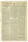 1786 Description of Pewter Continental Currency Pieces

THE MASSACHUSETTS CENTINEL. Boston, Wednesday, May 17, 1786. Vol. V, No. 17. Tabloid [35.5 b...