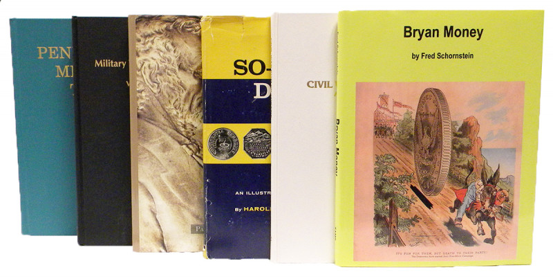 Books on Tokens & Medals

[Exonumia]. TWENTY-NINE WORKS ON EXONUMIA. Includes:...