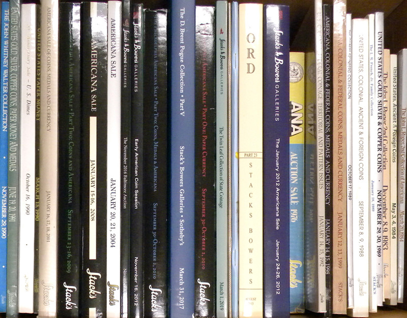 Stack’s Catalogues

Stack’s [and Stack’s Bowers]. NUMISMATIC AUCTION CATALOGUE...