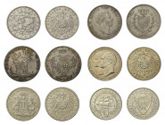 * Umfangreiche und werthaltige Kollektion Deutschland vom Pfennig bis zu 
5 Mark, von der Kaiserzeit bis zur Weimarer Republik. Die Sammlung 
beinhalt...