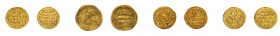4 x 1/4 Dukat Zürich. Dabei: 1/4 Dukat 1654 (Fb. 475), 1/4 Dukat 1677 (Fb. 468),
1/4 Dukat 1734 (Fb. 488a) und 1/4 Dukat 1761 (Fb. 488).