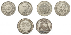 * Wertige Partie Münzen. Dabei Schützentaler Schweiz u.a. 1842 Chur, 1847 
Glarus, 1857 Bern, 1859 Zürich, 1861 Winkelried, 1863 La-Chaux-de-Fonds, 
S...