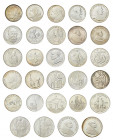 * Umfangreiche Sammlung der Lire-Silbermünzen von Papst Johannes Paul II. ab
1979 bis 2001. Die Münzen sind meist in der Erhaltung Stempelglanz, teilw...