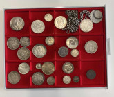 * Münzen alle Welt mit Silberanteil aus USA, Kanada, Frankreich, Belgien, 
Ägypten, Italien, Deutschland und der Schweiz. Dabei Schweizer Silbergeld v...