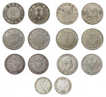 * Münzsammlung Alle Welt in 4 Münzalben, einem Münztablar und 3 Sammeletuis. 
Die Kollektion enthält Münzen aus Kupfer, Nickel, Bronze und Silber. Von...